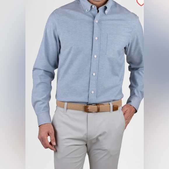 Tailor Vintage Other - New TAILOR VINTAGE DUTCH BLUE AIROTEC STRETCH LONG SLEEVE SHIRT M